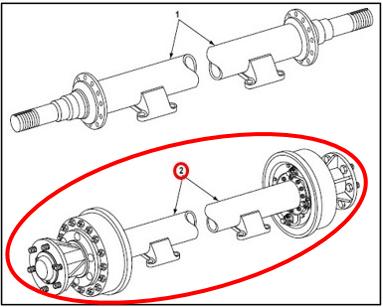 Fig. 4 Axle Assembly